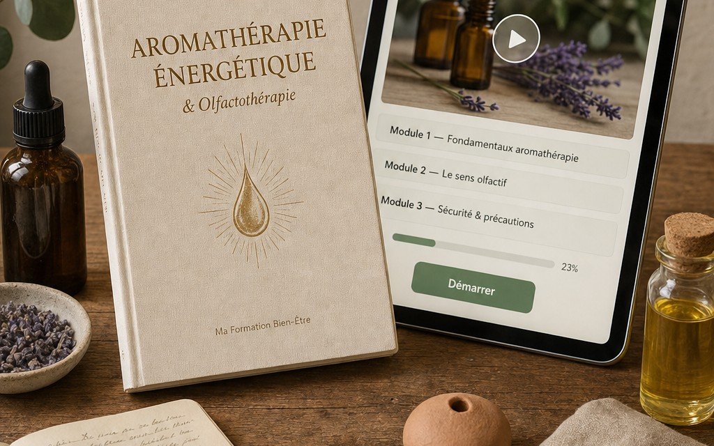 Praticien Certifié en Aromathérapie Énergétique et Olfactothérapie