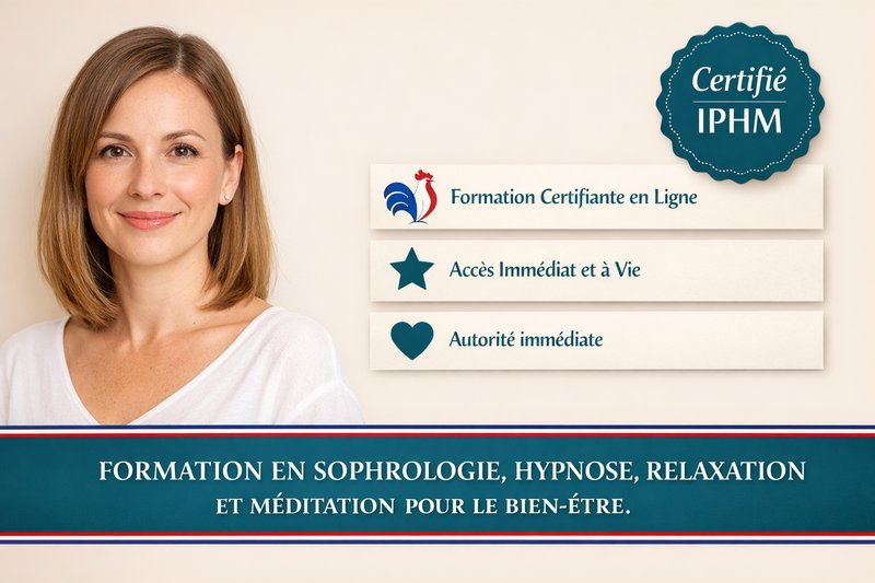 Formation en sophrologie, hypnose, relaxation et méditation pour le bien-être. – Niveau Expert