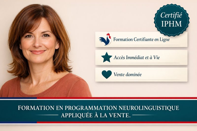 Formation en programmation neurolinguistique appliquée à la vente. – Niveau Avancé