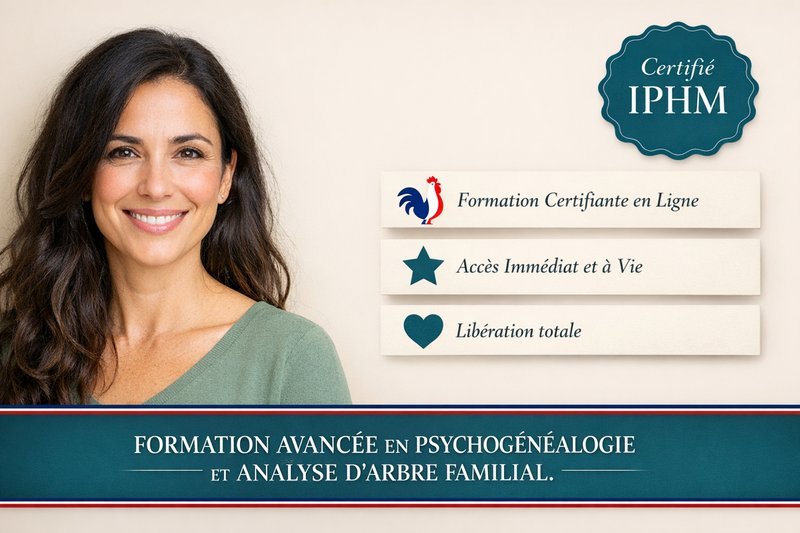 Formation avancée en psychogénéalogie et analyse d’arbre familial. – Niveau Débutant