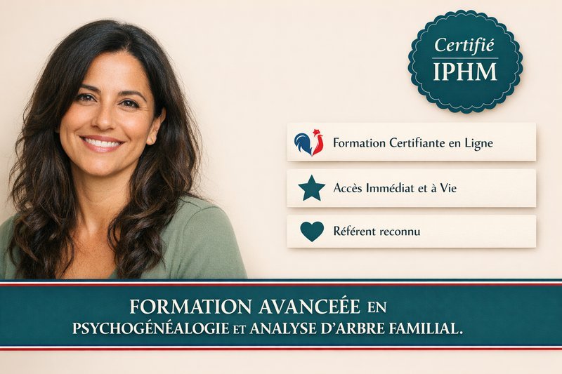 Formation avancée en psychogénéalogie et analyse d’arbre familial. – Niveau Expert