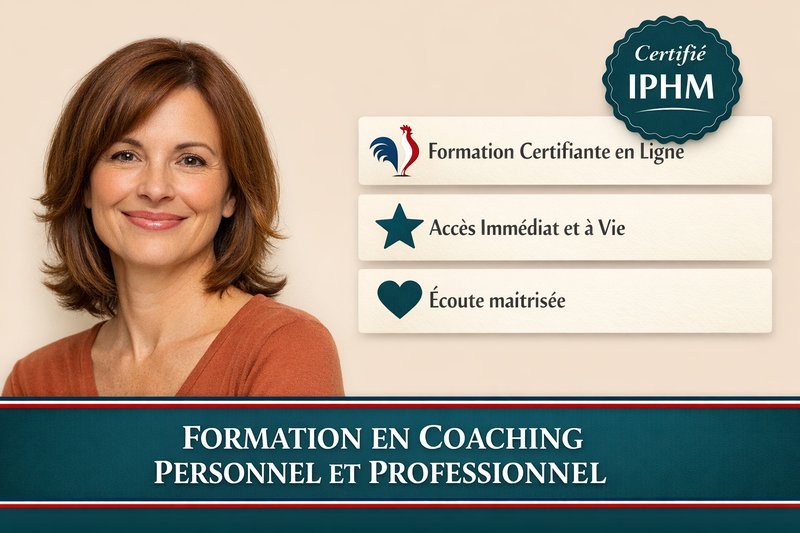 Formation en coaching personnel et professionnel – Niveau Débutant