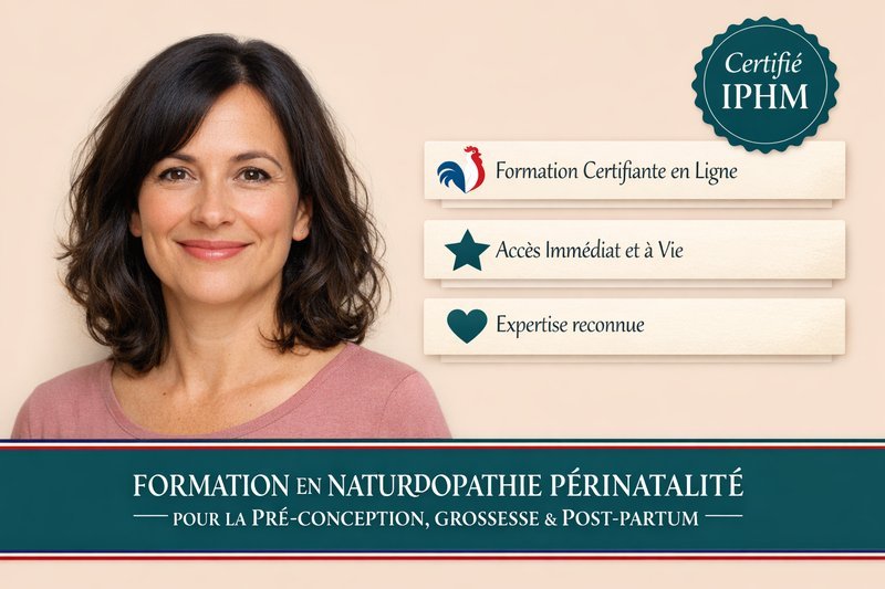 Formation en Naturopathie Périnatalité pour la Pré-Conception, Grossesse & Post-Partum – Niveau Avancé