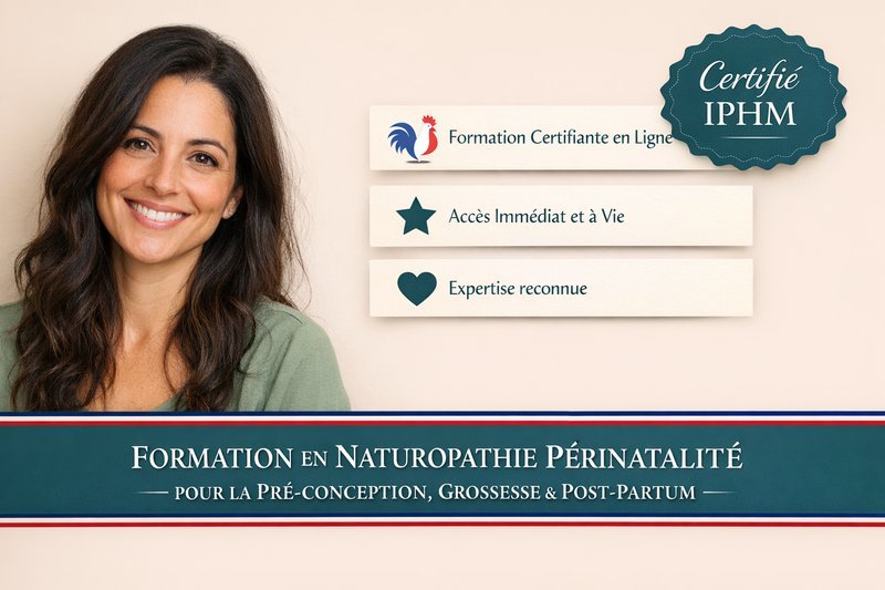 Formation en Naturopathie Périnatalité pour la Pré-Conception, Grossesse & Post-Partum – Niveau Expert