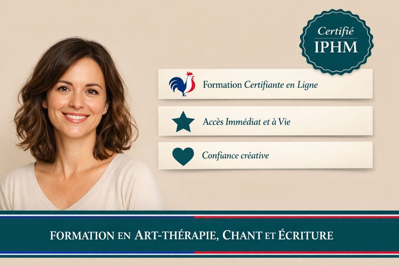 Formation en art-thérapie, chant et écriture – Niveau Débutant