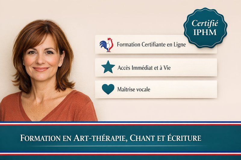 Formation en art-thérapie, chant et écriture – Niveau Avancé