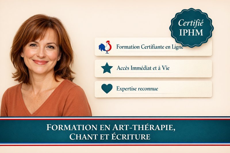 Formation en art-thérapie, chant et écriture – Niveau Expert
