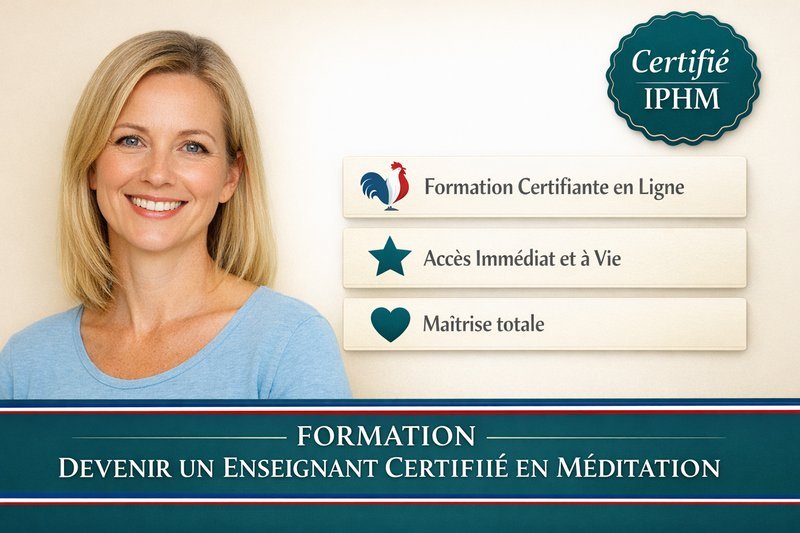 Devenir un enseignant certifié en méditation – Niveau Débutant