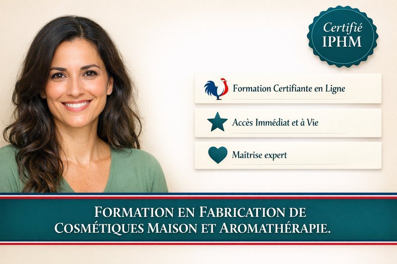 Formation en fabrication de cosmétiques maison et aromathérapie. – Niveau Avancé