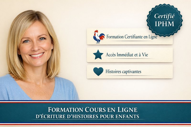 Cours en ligne d’écriture d’histoires pour enfants – Niveau Débutant