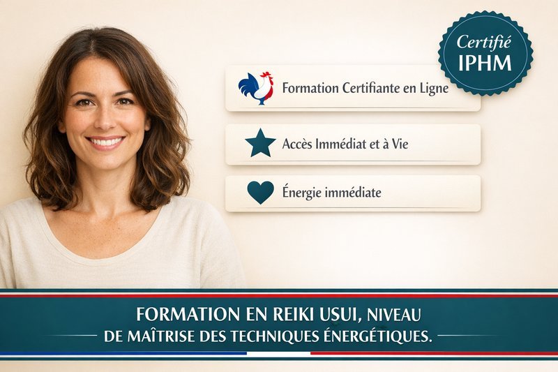 Formation en Reiki Usui, niveau de maîtrise des techniques énergétiques. – Niveau Débutant