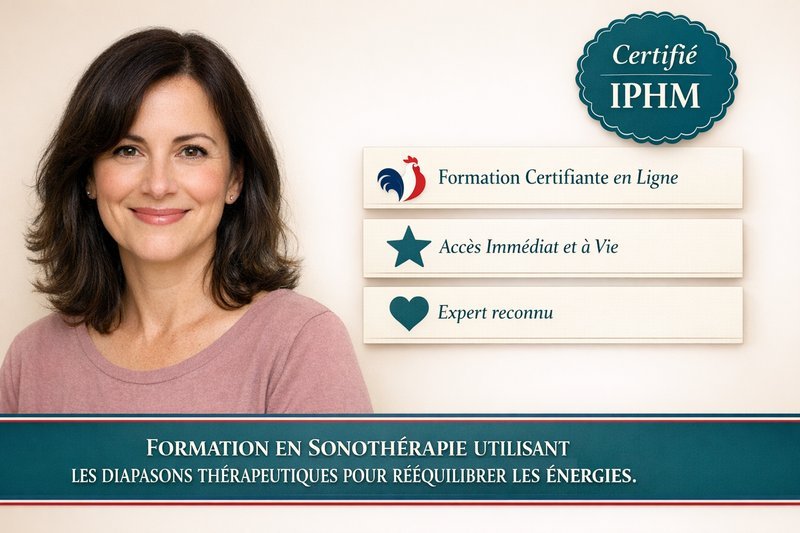 Formation en sonothérapie utilisant les diapasons thérapeutiques pour rééquilibrer les énergies. – Niveau Expert