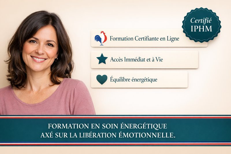 Formation en soin énergétique axé sur la libération émotionnelle. – Niveau Débutant