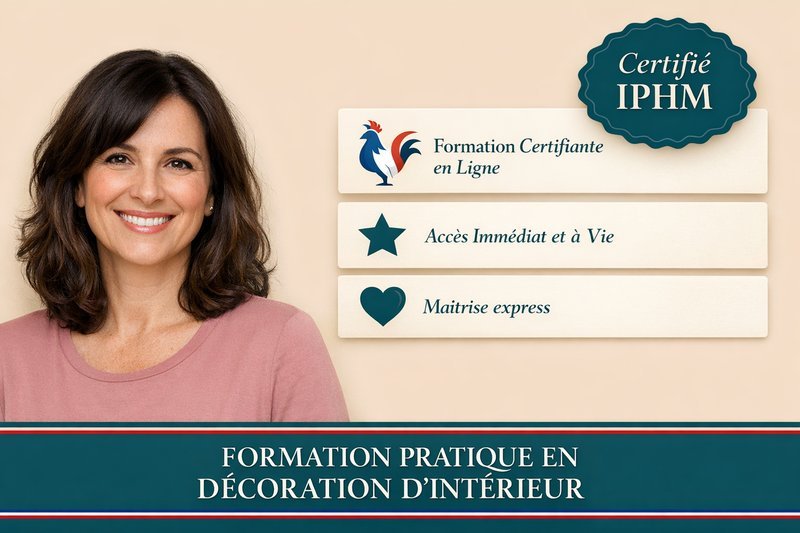 Formation pratique en décoration d’intérieur – Niveau Débutant