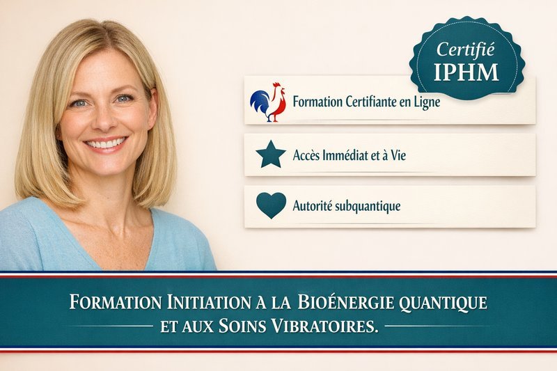 Initiation à la bioénergie quantique et aux soins vibratoires. – Niveau Expert