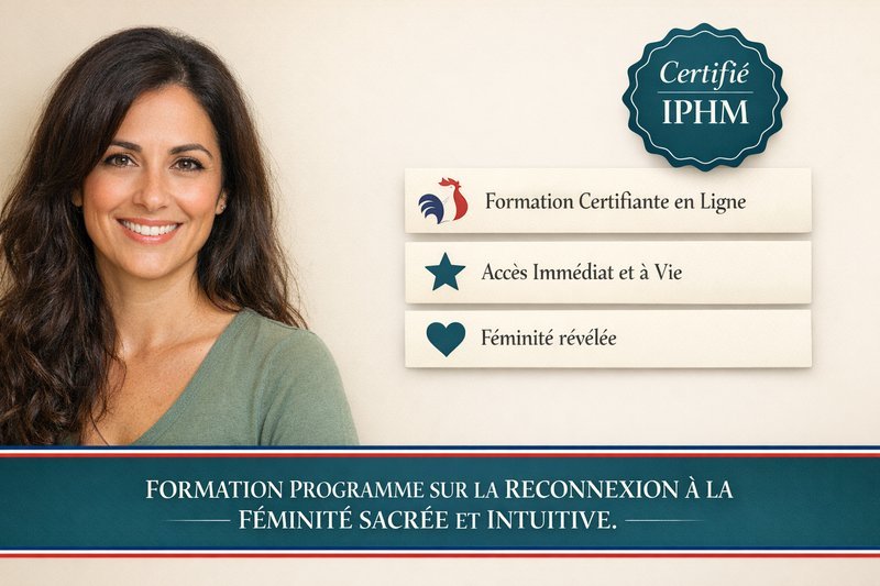 Programme sur la reconnexion à la féminité sacrée et intuitive. – Niveau Débutant