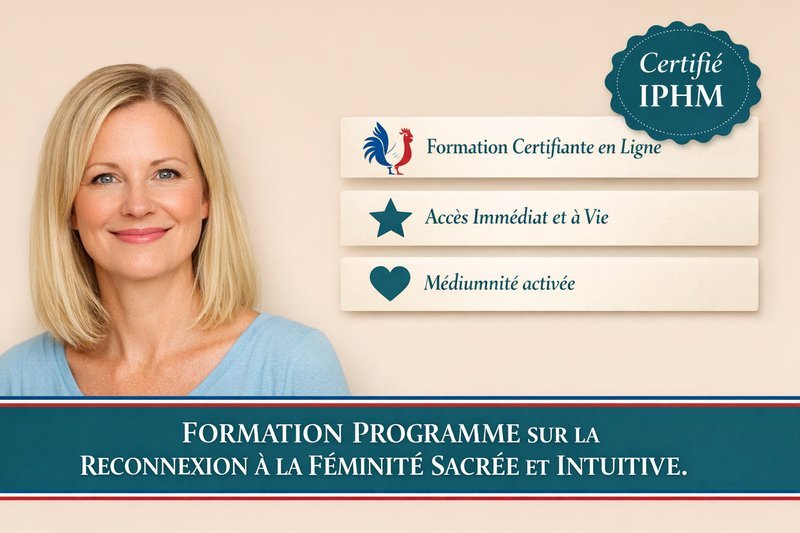 Programme sur la reconnexion à la féminité sacrée et intuitive. – Niveau Avancé