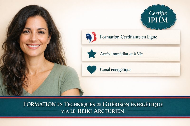 Formation en techniques de guérison énergétique via le Reiki Arcturien. – Niveau Débutant