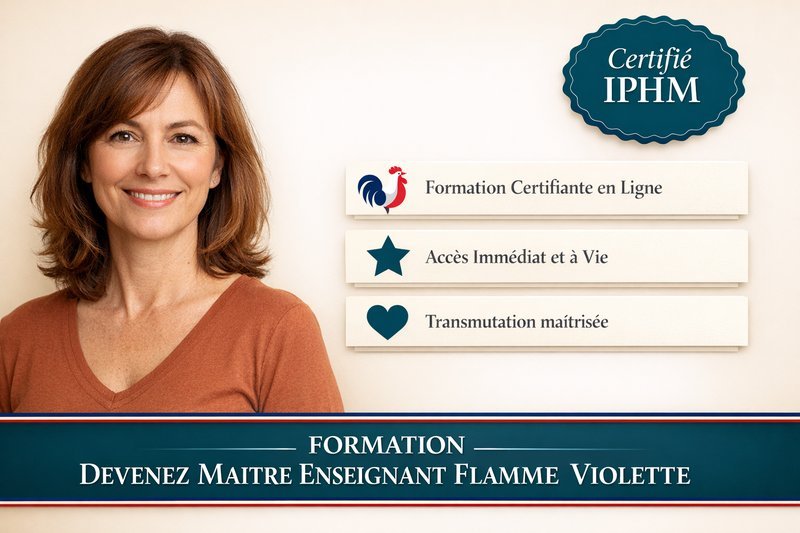 Devenez Maitre Enseignant Flamme Violette – Niveau Débutant