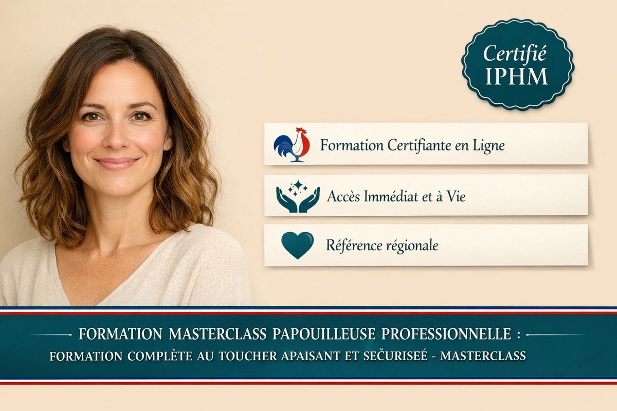 Masterclass Papouilleuse Professionnelle : Formation Complète au Toucher Apaisant et Sécurisé – Masterclass